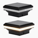 2x2 - 3x3 Mini Saturn Low Voltage LED Post Cap Light (fits 2", 2.5", 3" posts)