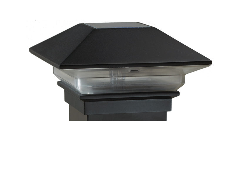 ALX Solar Powered Post Cap Light for 2.5" Metal Fence Post