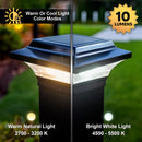 Imperial Solar Post Cap Light – 2x2 Black
