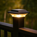 Imperial Solar Post Cap Light – 2x2 Black