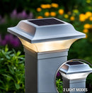 Imperial Solar Post Cap Light – 2x2 White