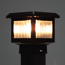 2x2 Mini Titan Low Voltage LED Post Cap Light (fits 2 or 2.5" posts)