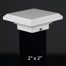 2x2 Titan Metal Post Cap