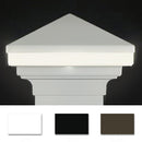 3x3 Iris Low Voltage LED Post Cap Light