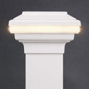 3x3 Saturn Low Voltage LED Post Cap Light