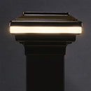 3x3 Saturn Low Voltage LED Post Cap Light