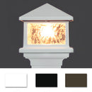 3x3 Sirius Low Voltage LED Post Cap Light