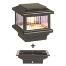 3x3 Titan Low Voltage LED Post Cap Light