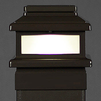 MaciMae Solar Deck Light - 4-1/4" to 4-5/8" Post