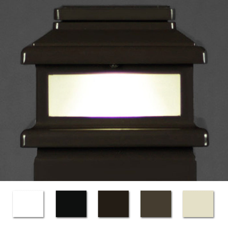 MaciMae Solar Deck Light - 4-1/4" to 4-5/8" Post
