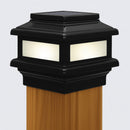 4x4 MaciMae Solar Deck Light for 3.5" Wood Post
