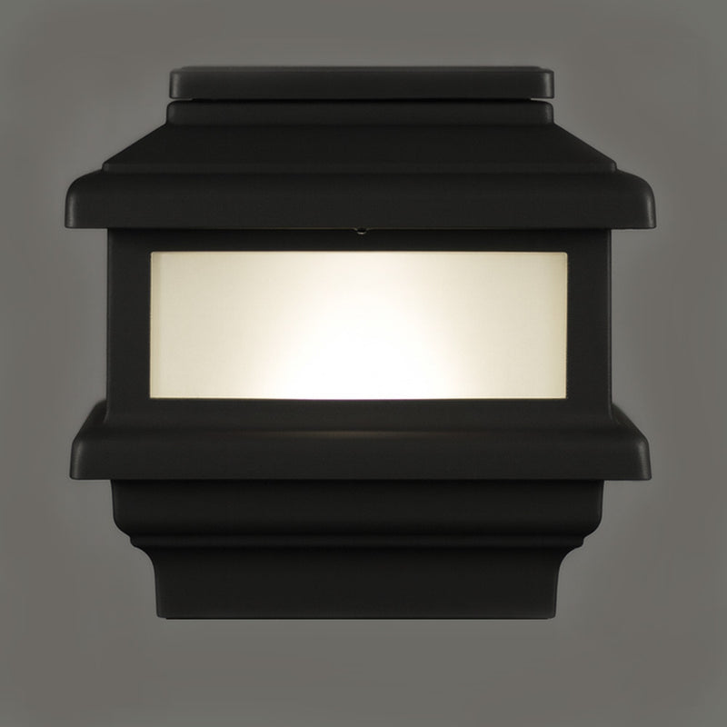 4x4 MaciMae Solar Deck Light for 3.5" Wood Post