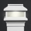 4x4 MaciMae Solar Deck Light for 3.5" Wood Post