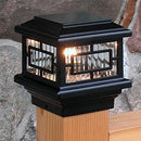 4x4 Orion Post Cap Light for 3.5" Wood Posts