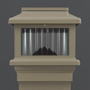 Polaris 4x4 LED Solar Deck Light for 4" Posts