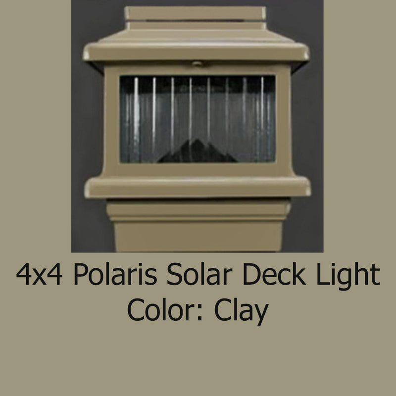 Polaris 4x4 Solar Deck Light - 4" Posts