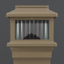 Polaris 4x4 LED Solar Deck Light for 4" Posts