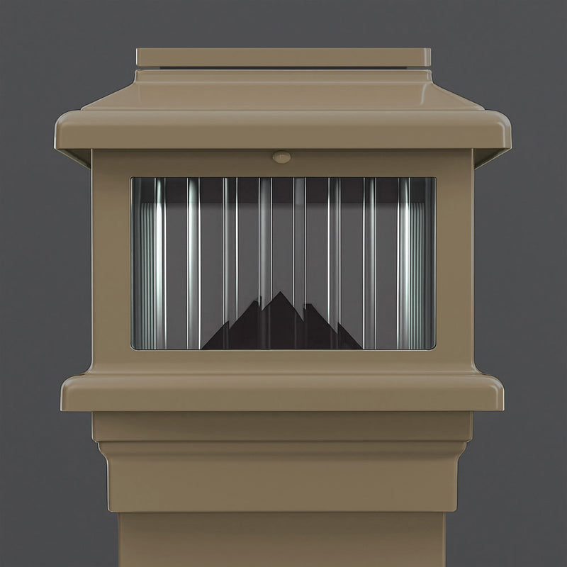 Polaris 4x4 LED Solar Deck Light for 4" Posts