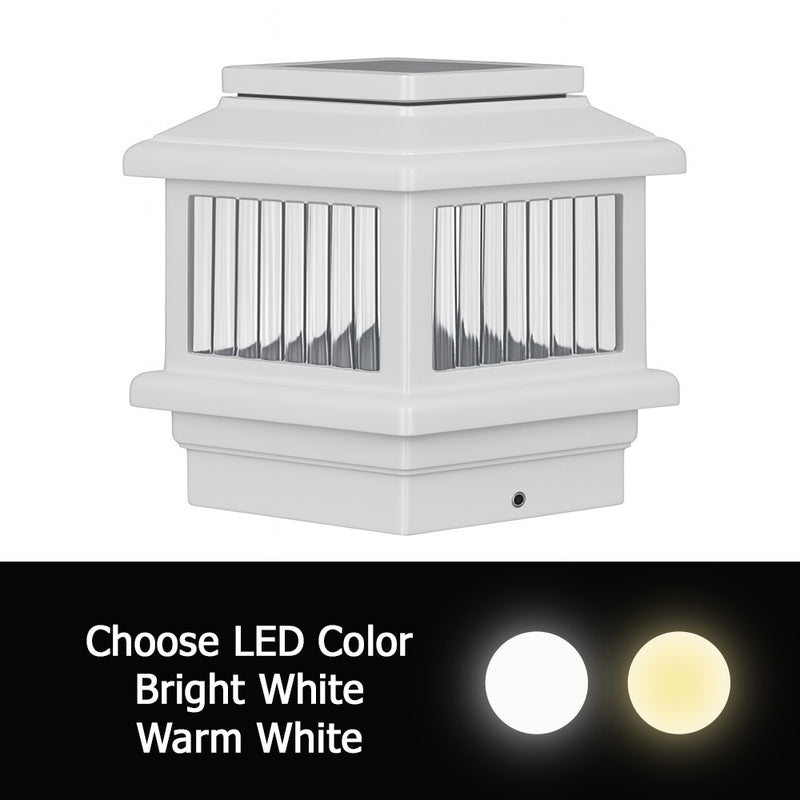 Polaris 4x4 Solar Deck Light for 3.5" Wood Post