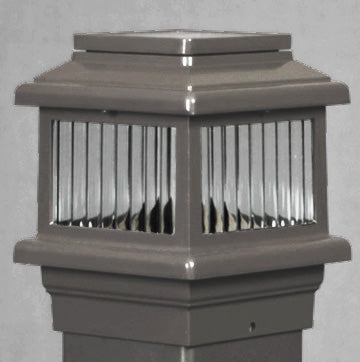 Polaris 4x4 Solar Deck Light for 3.5" Wood Post