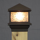 4x4 Sirius LED Deck Light for 3-1/2" Wood Posts