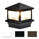 4x4 Sirius LED Deck Light for 3-1/2" Wood Posts