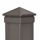 4x4 Sirius Metal Deck Cap (for 4-3/8 to 4-5/8" Posts)