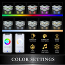 Lumineer 4x4 Smart Solar Post Cap - White (3.5", 4", 4.25" Post)