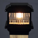 4x4 Titan LED Post Cap Light for 3-1/2" Wood Posts