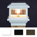 4x4 Titan LED Post Cap Light for 3-1/2" Wood Posts
