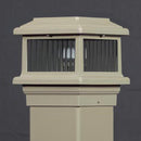 4x4 Titan LED Post Cap Light for 4" Metal or Vinyl Posts
