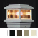 4x4 Titan LED Post Cap Light for 4" Metal or Vinyl Posts