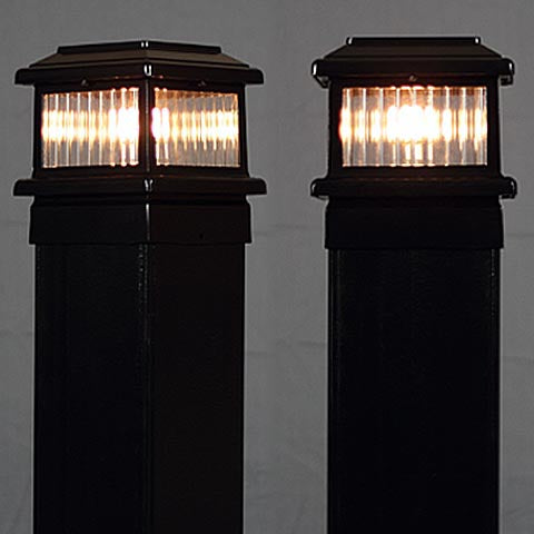 Titan Low Voltage LED Deck Light for 4x4 Composite Post - 4-1/4", 4-3/8" , 4-1/2" to 4-5/8"