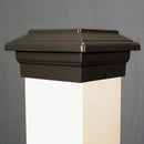 4x4 Titan Metal Deck Cap for 4" Posts