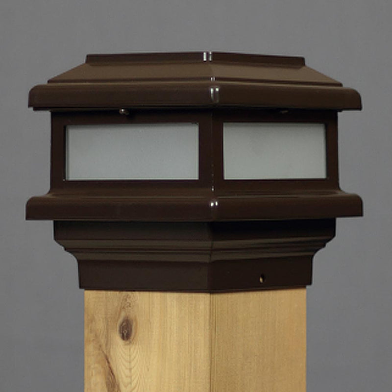 4x4 Triton 12V LED Deck Light for 3.5" Wood Post
