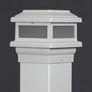 4x4 Triton 12V LED Deck Light for 3.5" Wood Post