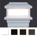 4x4 Triton 12V LED Deck Light for 3.5" Wood Post