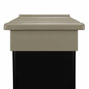 4x4 Titan Metal Deck Cap (for 4-3/8 to 4-5/8" Posts)