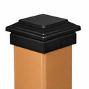 4x4 Titan Metal Deck Cap (for 4-3/8 to 4-5/8" Posts)