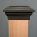 4x4 Titan Metal Deck Cap for 3.5" Wood Post