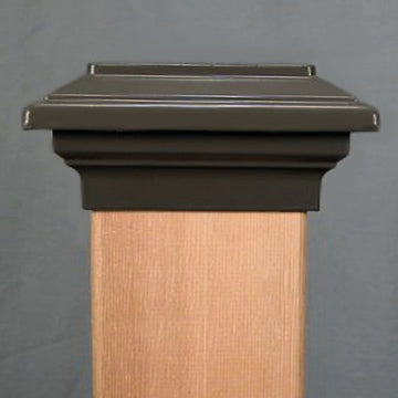 4x4 Titan Metal Deck Cap for 3.5" Wood Post