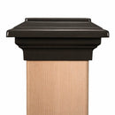 4x4 Titan Metal Deck Cap for 3.5" Wood Post