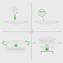 5x5-6x6 Oxford Metal Solar Post Cap - Warm White LEDs