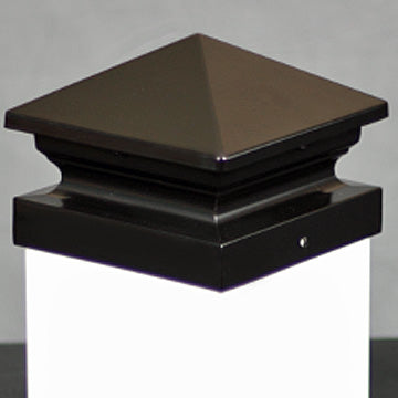 5x5 Sirius Metal Deck Cap for 5" Posts