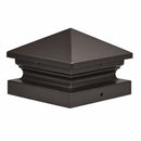 5x5 Sirius Metal Deck Cap for 5" Posts