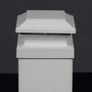 5x5 Titan Metal Deck Cap for 5" Posts