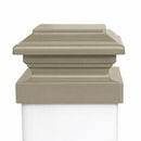 5x5 Titan Metal Deck Cap for 5" Posts
