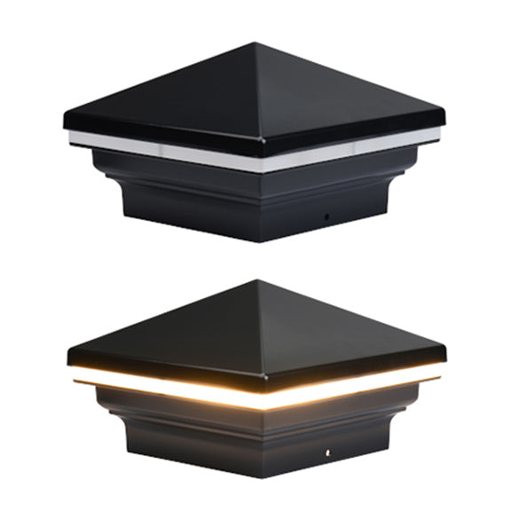 Iris Anello LED Low Voltage Deck Light for 6x6 Posts (5-1/2", 6" 6-1/2")