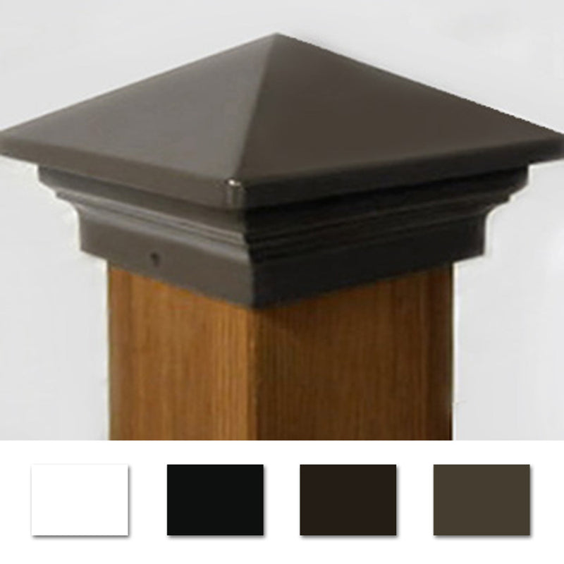 6x6 Sirius Metal Deck Cap (for 5-1/2", 6", 6-1/2" Posts)