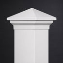 6x6 Sirius Metal Deck Cap (for 5-1/2", 6", 6-1/2" Posts)
